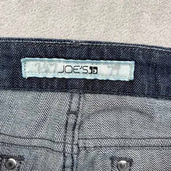 Joe's Provocateur Jeans Womens 27 Blue Dark Wash Relaxed Stretch Rainbow Bootcut - Picture 14 of 15